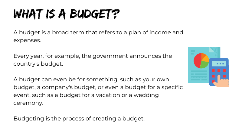 What is a Budget?