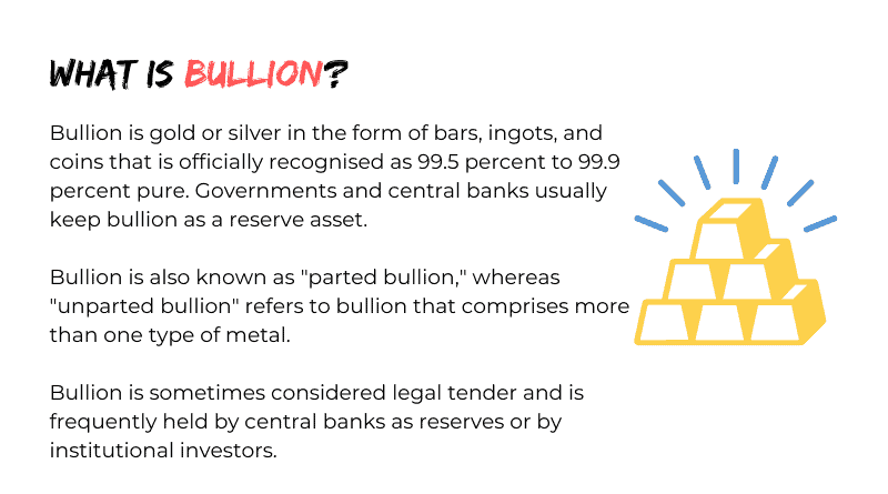 What is Bullion?