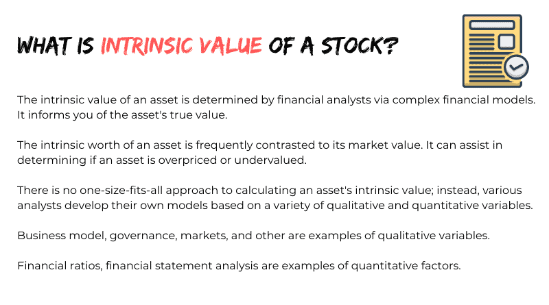 What is the Intrinsic Value of a Stock?