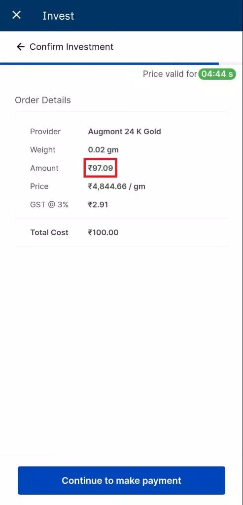 make-payment-to-buy-digital-gold-on-upstox