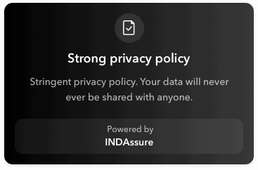 Indmoney Strong privacy policy