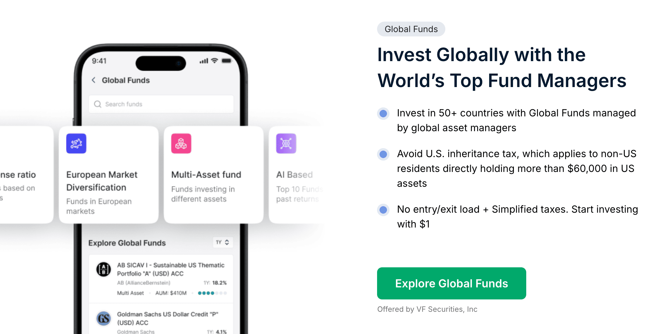 Vested global investment