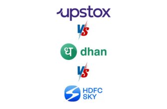Upstox vs Dhan vs HDFC Sky