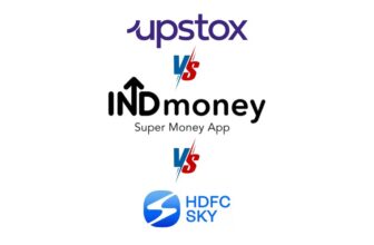 Upstox vs Indmoney vs HDFC Sky