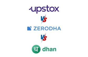 Upstox vs Zerodha vs Dhan