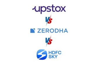 Zerodha vs Upstox vs HDFC Sky