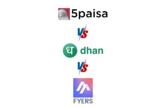 5paisa vs Fyers vs Dhan