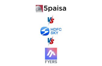 5paisa vs Fyers vs HDFC Sky