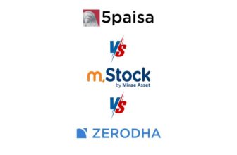 5paisa vs M.stock vs Zerodha