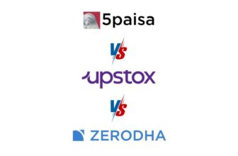 5paisa vs Upstox vs Zerodha