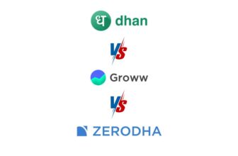 Dhan vs Groww vs Zerodha