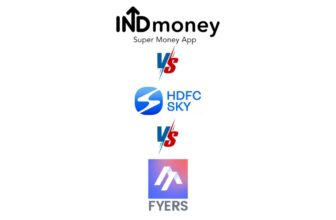 Indmoney vs HDFC sky vs Fyers