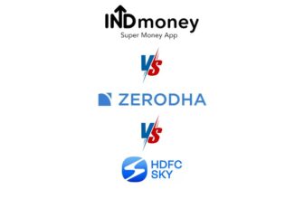 Indmoney vs HDFC sky vs Zerodha