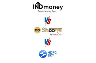 Indmoney vs Shoonya vs HDFC sky