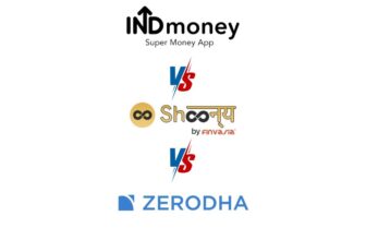 Indmoney vs Shoonya vs Zerodha