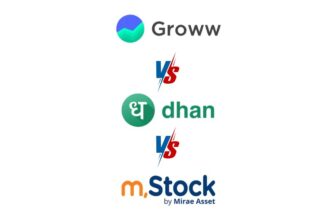 M.stock vs Dhan vs Groww