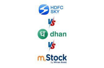M.stock vs Dhan vs HDFC Sky