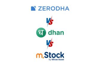M.stock vs Dhan vs Zerodha