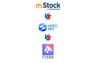 M.stock vs HDFC sky vs Fyers
