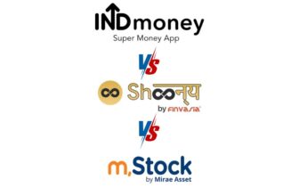 M.stock vs Indmoney vs Shoonya