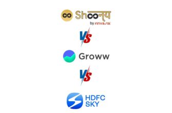 Shoonya vs HDFC sky vs Groww