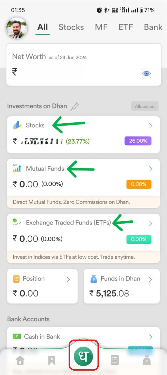 Dhan App Referral Code